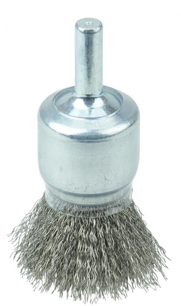 Crimped Wire End - Coated Cup Crimped Wire End - Coated Cup