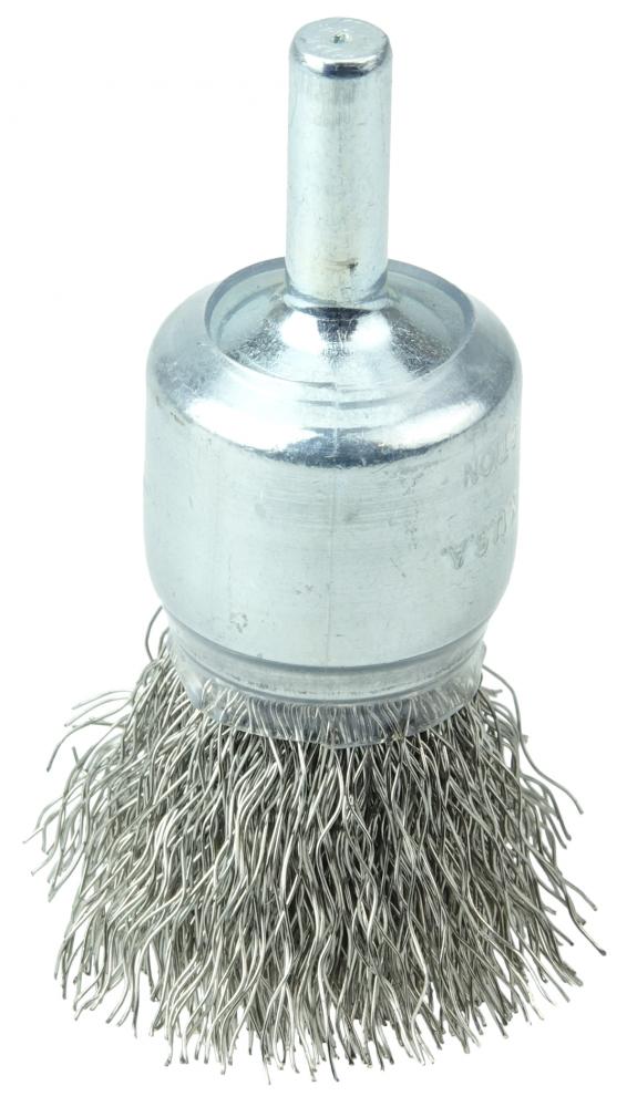 Crimped Wire End - Coated Cup Crimped Wire End - Coated Cup