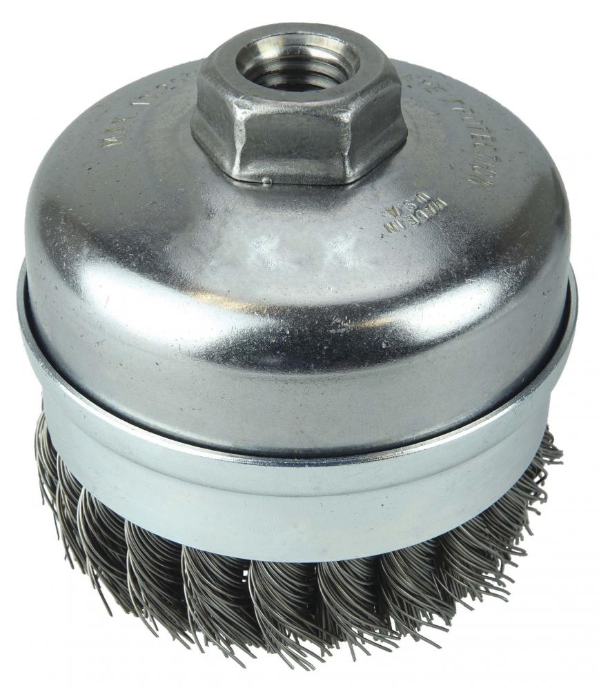 Knot Wire Cup - Single Row Banded Knot Wire Cup - Single Row Banded