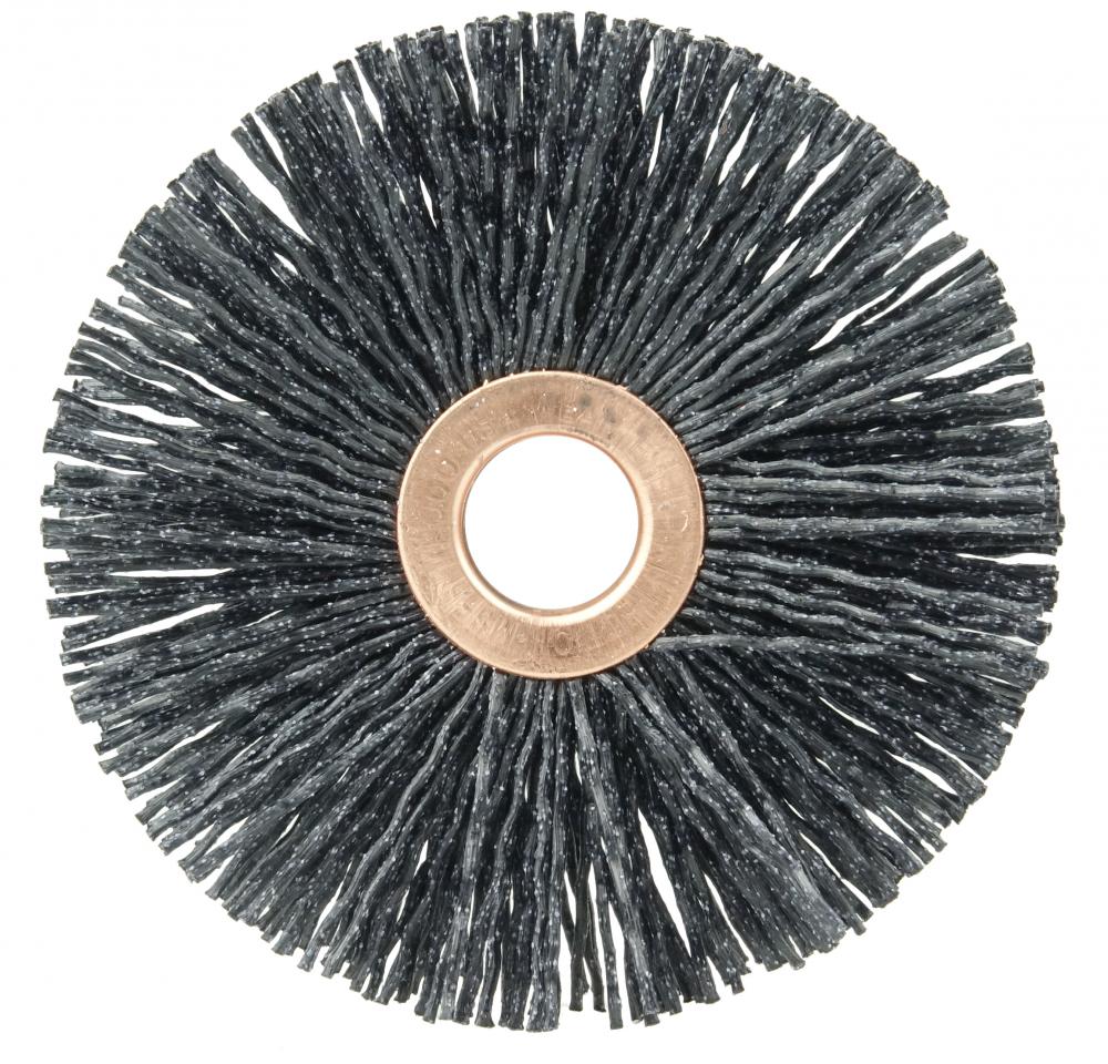 Abrasive Nylon Wheel Brush - Burr-Rx - Small Diameter
