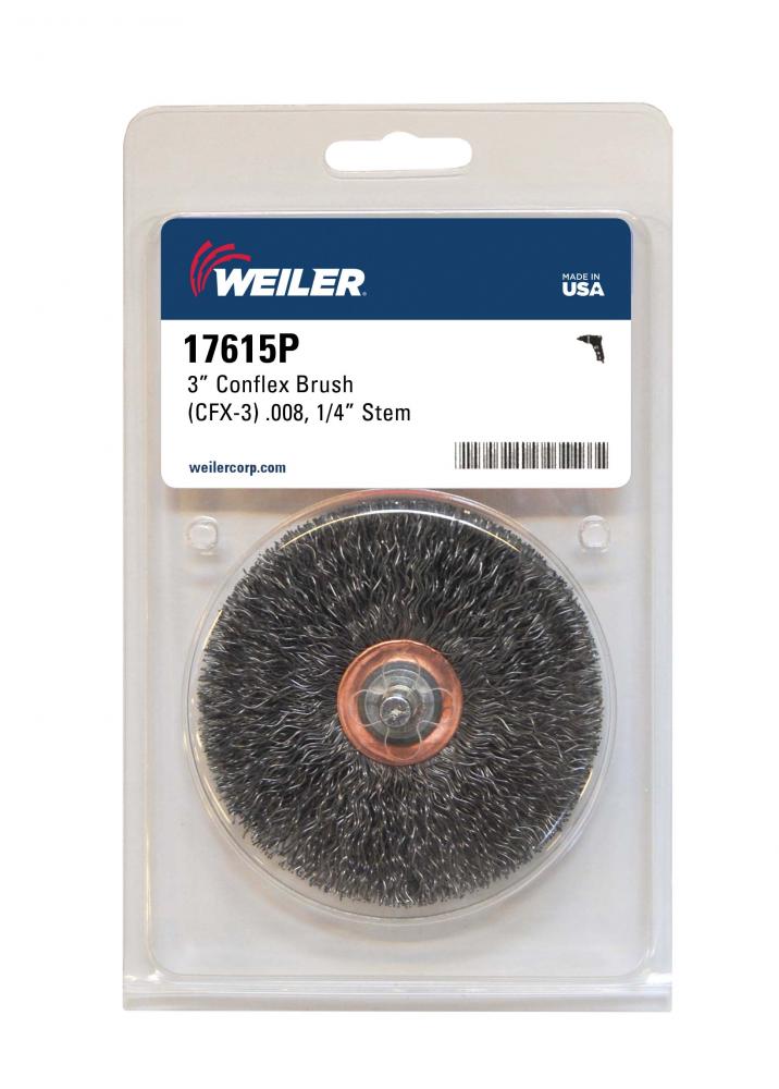 Crimped Wire Wheel - Stem Mounted Crimped Wire Wheel - Stem Mounted