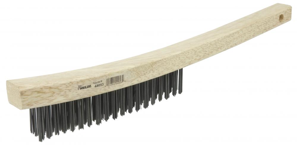 Scratch Brush - Curved Handle