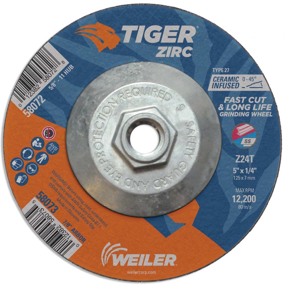 Grinding Wheel - Tiger Zirc Grinding Wheel - Tiger Zirc