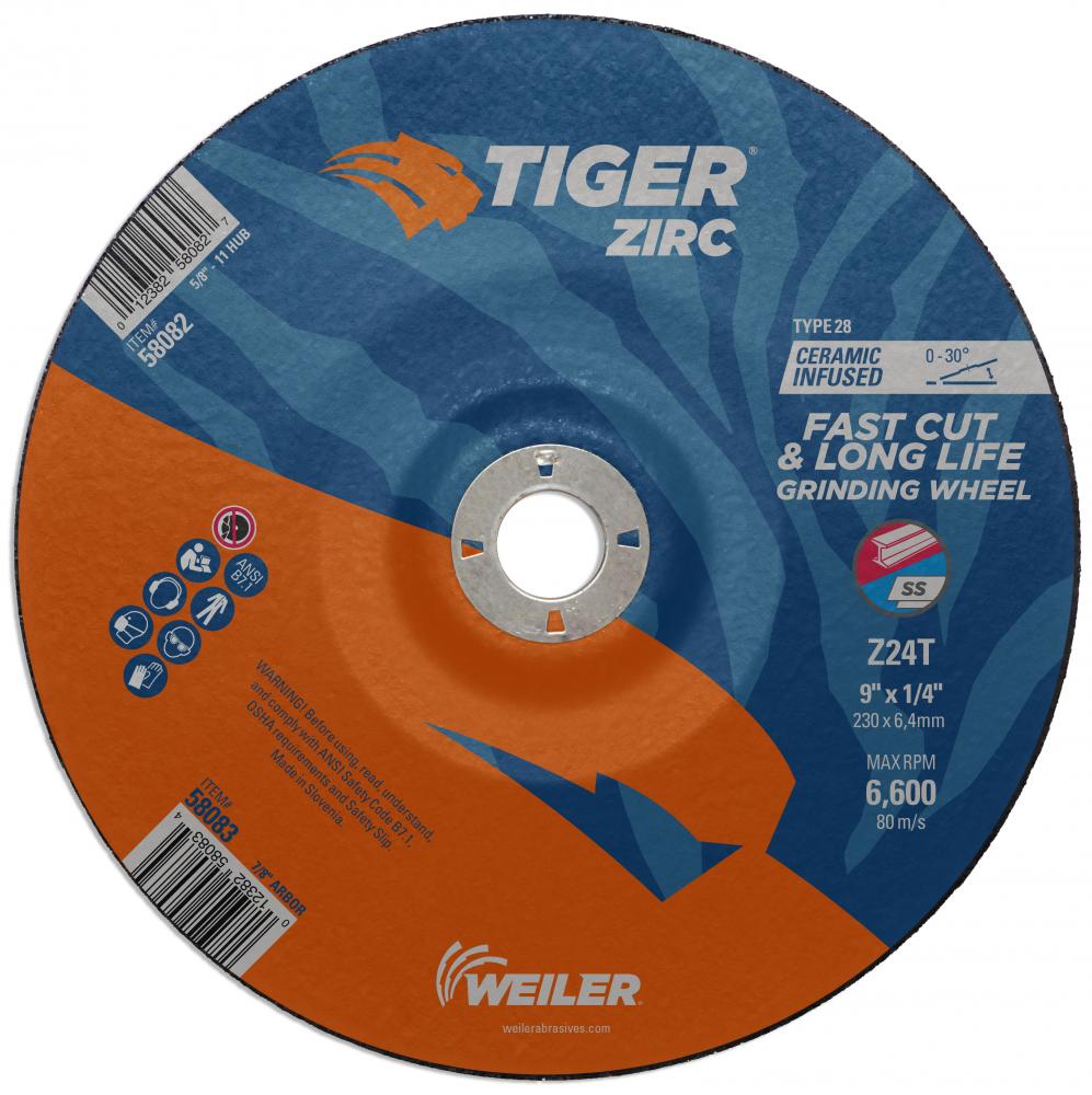 Grinding Wheel - Tiger Zirc Grinding Wheel - Tiger Zirc