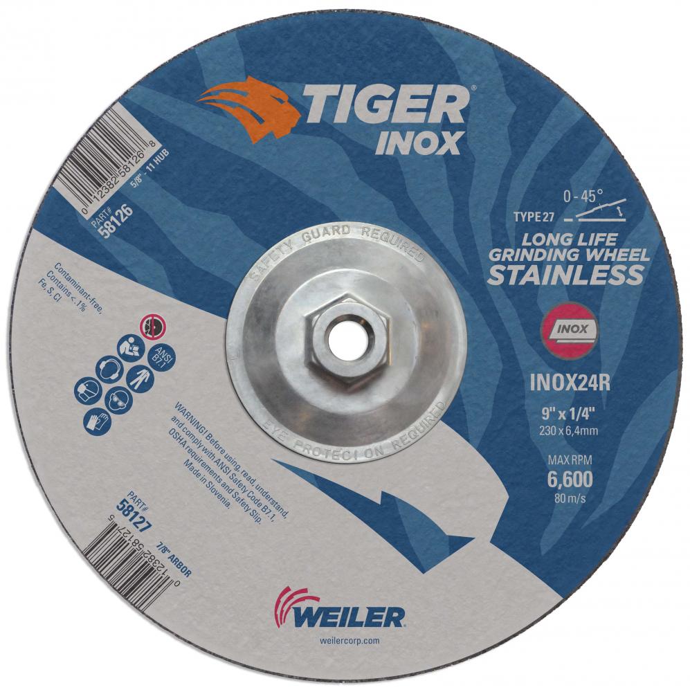 Grinding Wheel - Tiger INOX Grinding Wheel - Tiger INOX