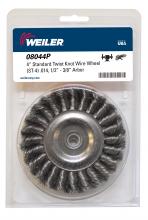 Weiler Abrasives 08044P - Knot Wire Wheel - Retail Pack