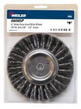 Weiler Abrasives 08085P - Knot Wire Wheel - Retail Pack