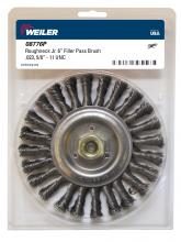 Weiler Abrasives 08776P - Knot Wire Wheel - Stringer Bead - Filler Pass