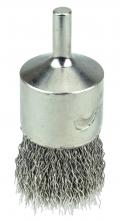 Weiler Abrasives 10380 - Crimped Wire End - Nickel Plated Cup