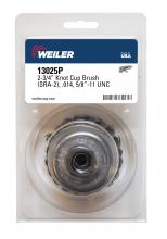 Weiler Abrasives 13025P - Knot Wire Cup - Retail Pack