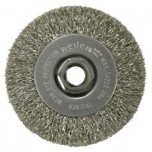 Weiler Abrasives 13081 - Crimped Wire Wheel - Narrow Face