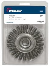 Weiler Abrasives 13266P - Knot Wire Wheel - Retail Pack