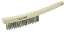 Weiler Abrasives 44054 - Scratch Brush - Curved Handle
