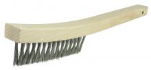 Weiler Abrasives 44432 - Scratch Brush - Curved Handle