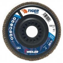 Weiler Abrasives 50010 - Flap Disc - Trimmable Tiger