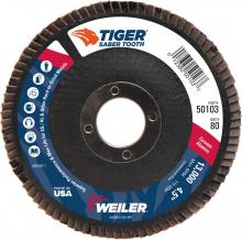 Weiler Abrasives 50103 - Flap Disc - Tiger Ceramic