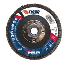 Weiler Abrasives 50106V - Flap Disc - Tiger Ceramic