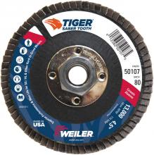 Weiler Abrasives 50107 - Flap Disc - Tiger Ceramic