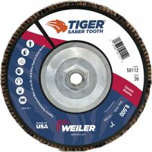 Weiler Abrasives 50112 - Flap Disc - Tiger Ceramic