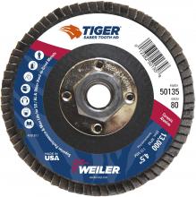 Weiler Abrasives 50135 - Flap Disc - Tiger Ceramic