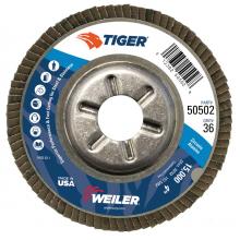 Weiler Abrasives 50502 - Flap Disc - Tiger