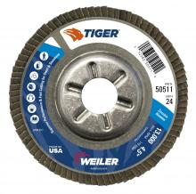 Weiler Abrasives 50511 - Flap Disc - Tiger