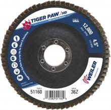 Weiler Abrasives 51160 - Flap Disc - Tiger Paw