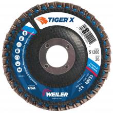 Weiler Abrasives 51200 - Flap Disc - Tiger X