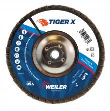 Weiler Abrasives 51233 - Flap Disc - Tiger X