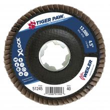 Weiler Abrasives 51245 - FDG-4.5 X XLOCK X 40Z PAW