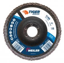 Weiler Abrasives 51307 - Flap Disc - Tiger Angled