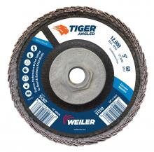 Weiler Abrasives 51310 - Flap Disc - Tiger Angled