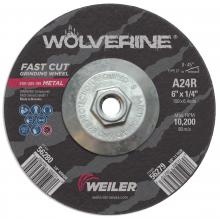 Weiler Abrasives 56279 - Grinding Wheel - Wolverine