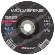 Weiler Abrasives 56280 - Grinding Wheel - Wolverine