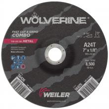 Weiler Abrasives 56426 - Cut/Grind Combo Wheel - Wolverine