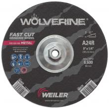 Weiler Abrasives 56470 - Grinding Wheel - Wolverine