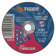 Weiler Abrasives 57012 - Cutting Wheel - Tiger AO