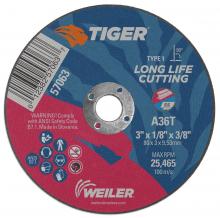 Weiler Abrasives 57063 - Cutting Wheel - Tiger AO