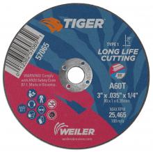 Weiler Abrasives 57065 - Cutting Wheel - Tiger AO