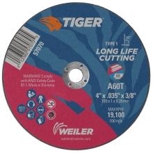 Weiler Abrasives 57070 - Cutting Wheel - Tiger AO