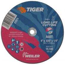 Weiler Abrasives 57075 - Cutting Wheel - Tiger AO