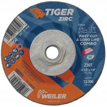 Weiler Abrasives 58050 - Cut/Grind Combo Wheel - Tiger Zirc