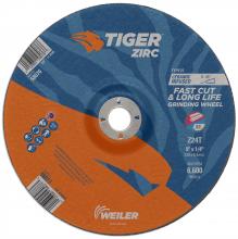 Weiler Abrasives 58077 - Grinding Wheel - Tiger Zirc
