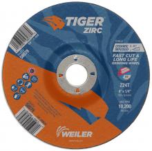 Weiler Abrasives 58079 - Grinding Wheel - Tiger Zirc