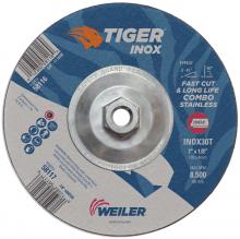 Weiler Abrasives 58116 - Cut/Grind Combo Wheel - Tiger INOX