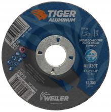 Weiler Abrasives 58215 - Cut/Grind Combo Wheel - Tiger Aluminum