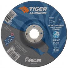 Weiler Abrasives 58219 - Cut/Grind Combo Wheel - Tiger Aluminum