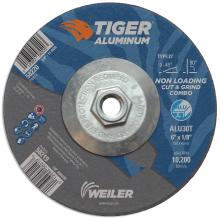 Weiler Abrasives 58220 - Cut/Grind Combo Wheel - Tiger Aluminum