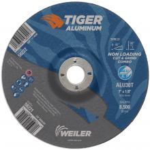 Weiler Abrasives 58221 - Cut/Grind Combo Wheel - Tiger Aluminum