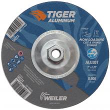 Weiler Abrasives 58222 - Cut/Grind Combo Wheel - Tiger Aluminum